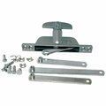 Muebles Para El Hogar Silver Aluminum Left & Right Jalousie Window Operator Kit MU2187917